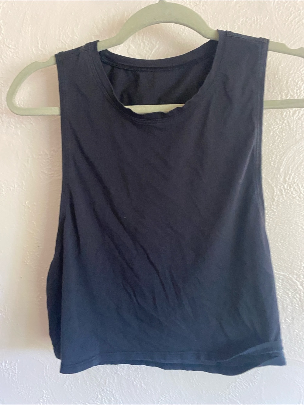 lululemon athletica Navy Crewneck Sleeveless Tank